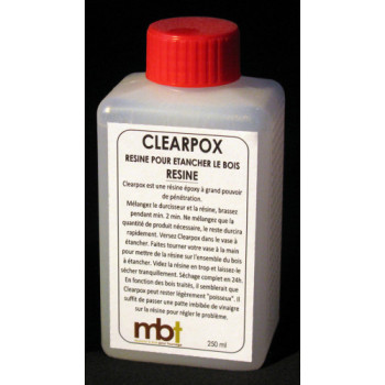 Résine Clearpox pour l'étanchéité des vases 250 g